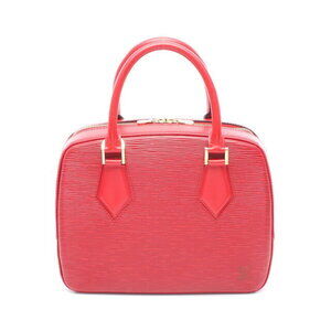 Louis Vuitton Sablon handbag Epi leather red